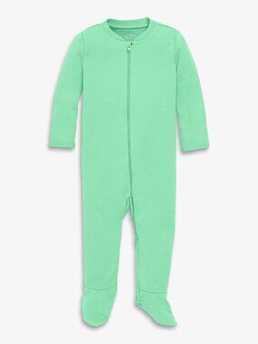Primary Baby organic zip footie Size 6-9clover / 6-9 / In stock
